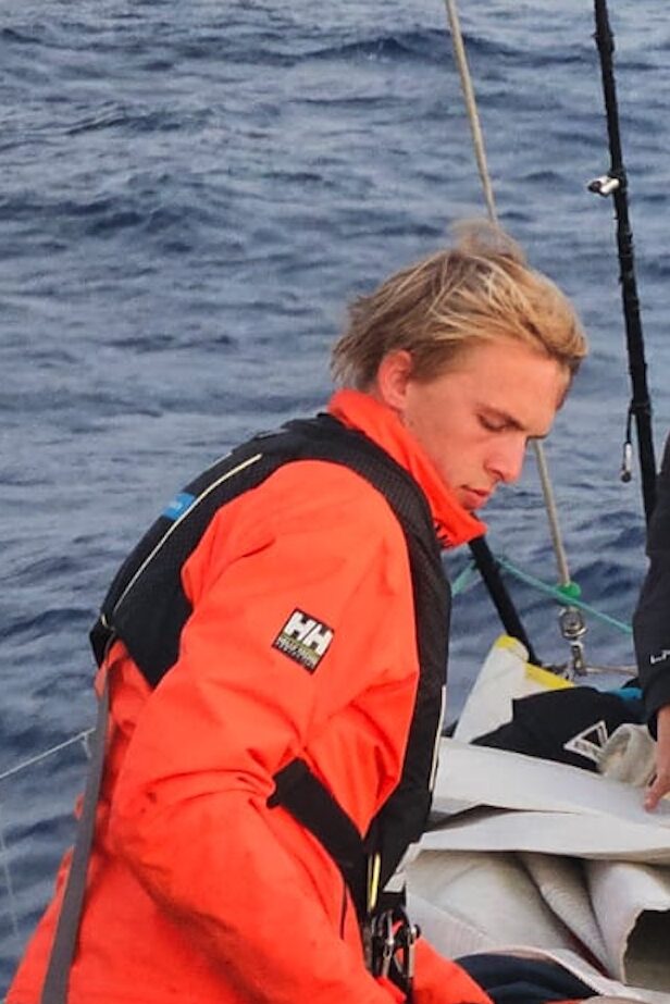 Lucas Elderhorst, trainee bij Holland Ocean Racing